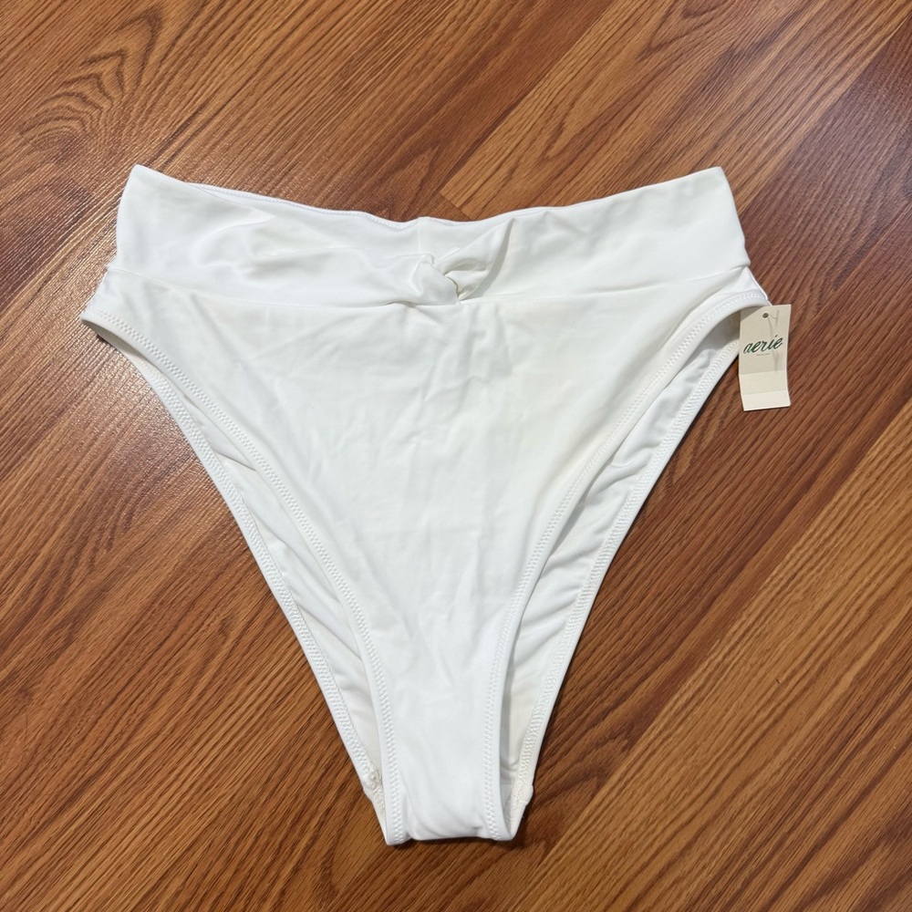 aerie High-Cut Cheeky Bikini Bottoms